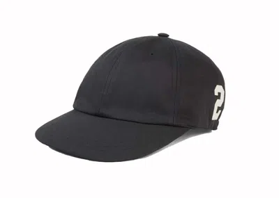 Pre-owned Gucci Men's  25 Logo Baseball Cap In Black