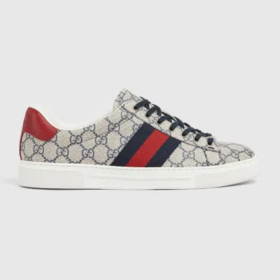 GUCCI GUCCI MEN'S GUCCI ACE SNEAKER WITH WEB