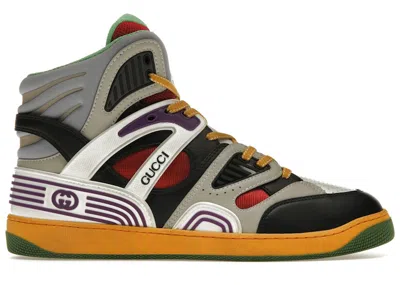 Pre-owned Gucci Men's  Basket Sneakers
