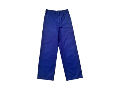 Pre-owned Gucci Men's  Cargo Trousers Pants In Blue