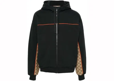 Pre-owned Gucci Men's  Contrast Insert Jacket In Black