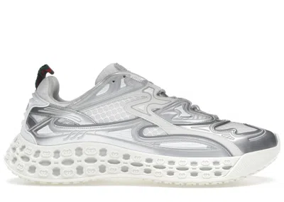 Pre-owned Gucci Men's  Cub3d Demetra Sneakers In Grey/white In Multi