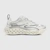 Gucci Two-tone Mesh And Rubber Cub3d Sneakers In Grey