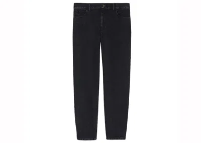 Pre-owned Gucci Men's  Denim Trousers In Black