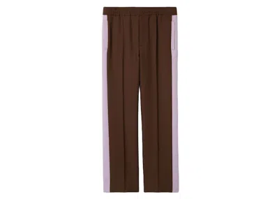 Pre-owned Gucci Men's  Fluid Drill Pant In Brown