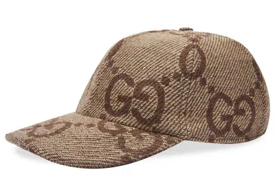 Pre-owned Gucci Men's  Gg Antonio Baseball Hat In Brown