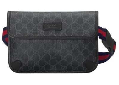 Pre-owned Gucci Men's  Gg Belt Bag In Black
