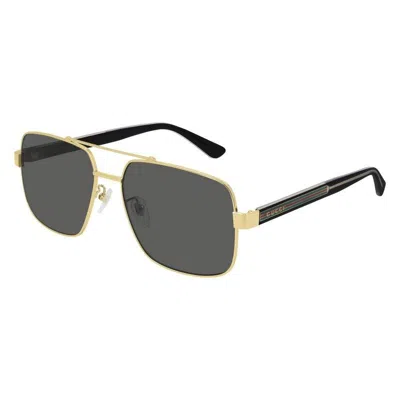 Gucci Men's  Gg0529s 001 Sunglasses In Gold