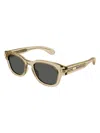 Gucci Classic Mini Sunglasses For Men In Brown
