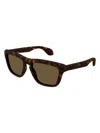 Gucci Men's  Gg1571s 002 Sunglasses In Havana