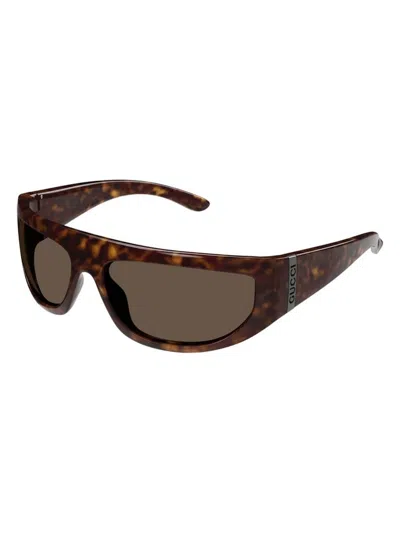 Gucci Men's  Gg1574s 002 Sunglasses In Havana