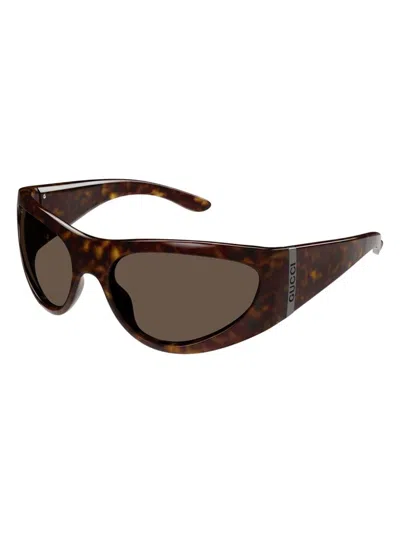 Gucci Men's  Gg1575s 002 Sunglasses In Havana