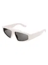 Gucci Stylish Rectangular Sunglasses For Men In Ivory