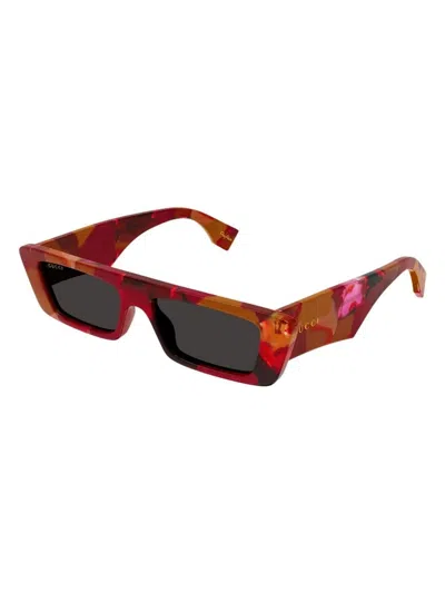 Gucci Men's  Gg1625s 002 Sunglasses In Red
