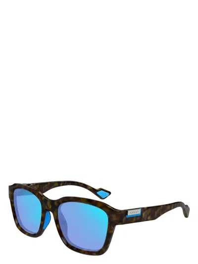 GUCCI MEN'S GUCCI GG1640SA 002 SUNGLASSES