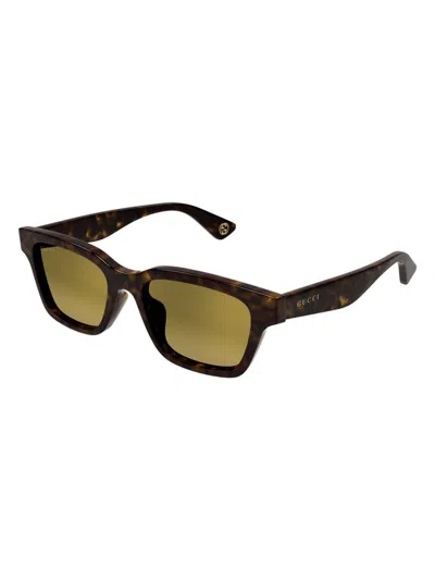 Gucci Men's  Gg1641sa 002 Sunglasses In Havana