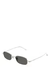 Gucci Oval-frame Sunglasses In Silver