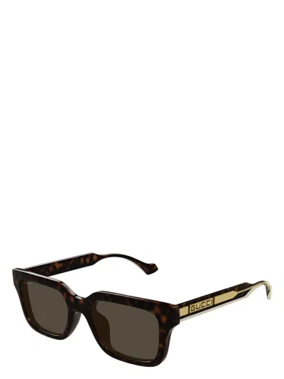 GUCCI MEN'S GUCCI GG1732SK 002 SUNGLASSES
