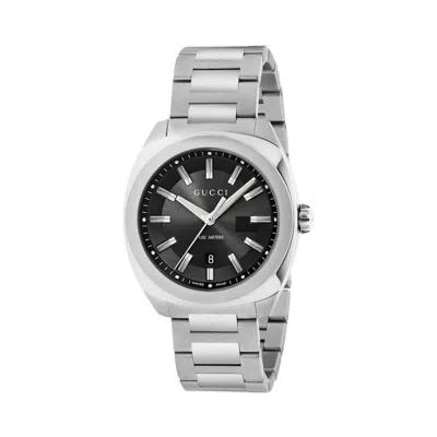 Pre-owned Gucci Men's  Gg2570 445816 I1600 1402 Watch In Stainless Steel
