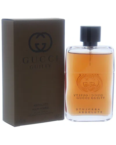 Gucci Men's  Guilty Absolute 1.6oz Edp Spray In White