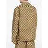 Gucci Men Gg Canvas Jacket In Multi