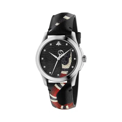 Pre-owned Gucci Men's  Le Marche Des Merveilles 462912 I18a0 8606 Watch In Stainless Steel