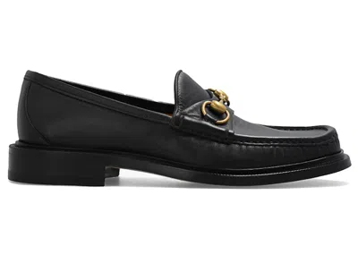 Pre-owned Gucci Men's  Loafer Horsebit Sneakers In Black