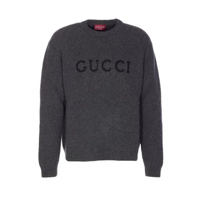 GUCCI GUCCI MEN GUCCI LOGO SWEATER