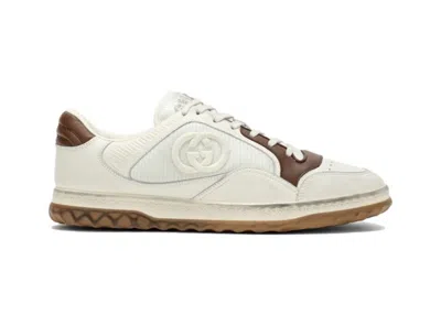 Pre-owned Gucci Men's  Mac80 Sneaker Sneakers In Off/white/brown In Multi
