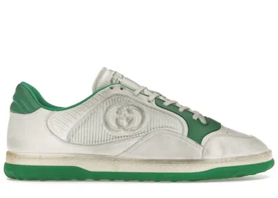 Pre-owned Gucci Men's  Mac80 Sneakers In Off/white/green