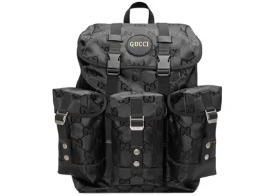 Pre-owned Gucci Men's  Off The Grid Backpack In Black