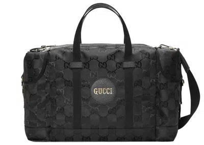 Pre-owned Gucci Men's  Off The Grid Duffle Bag In Black