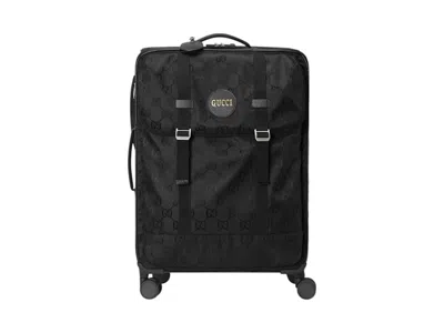 Pre-owned Gucci Men's  Off The Grid Medium Trolley In Black