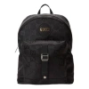 Gucci Men's  Off The Grid Otg Environmental Friendly Series Logo Leather Logo Nylon Schoolbag Backpac In Black