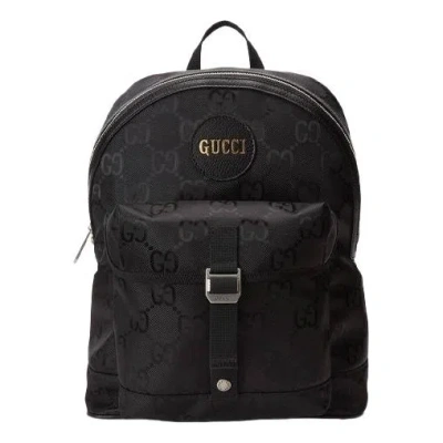 Gucci Men's  Off The Grid Otg Environmental Friendly Series Logo Leather Logo Nylon Schoolbag Backpac