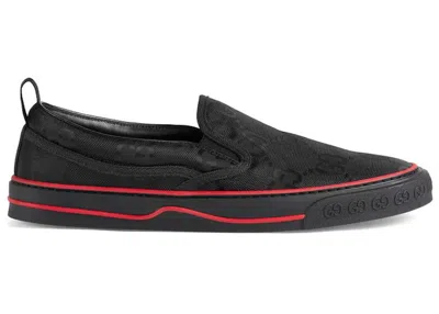 Pre-owned Gucci Men's  Off The Grid Tennis 1977 Sneakers In Black