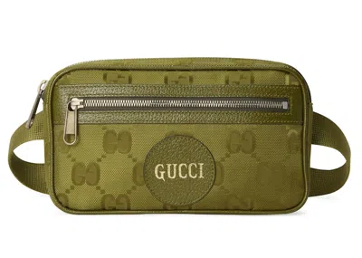 Pre-owned Gucci Men's  Off The Grid Waist Bag In Green