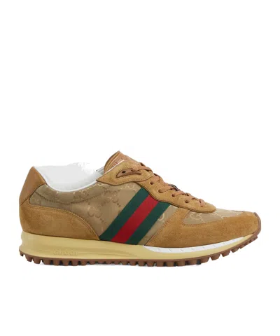 Gucci Men's  Re-motion Sneaker In Brown