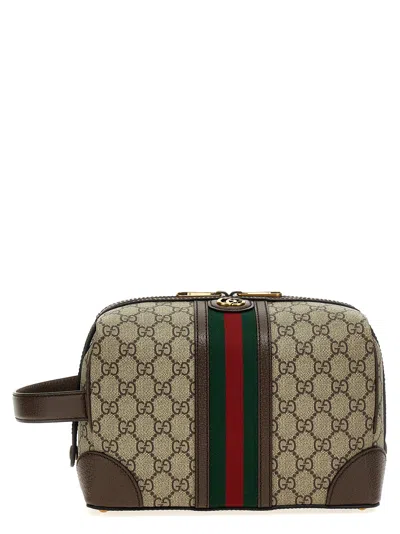 Gucci Neutrals Travel Accessories Men In Multi