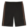 Gucci Men's  Side Mesh Shorts Black
