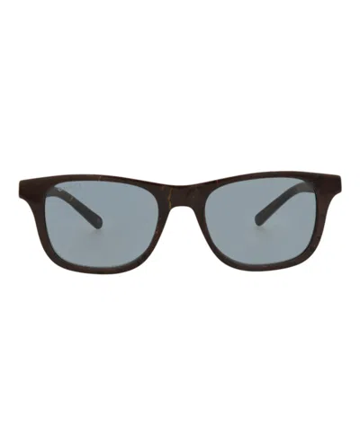 Pre-owned Gucci Men's  Squareframe Recycled Acetate Sunglasses In Brown Brown Grey (gg1671s/30015460/003)