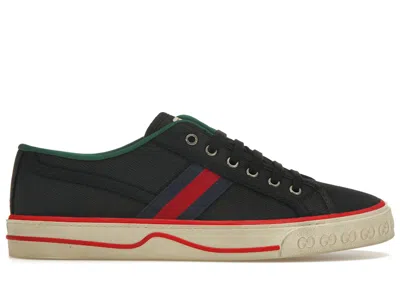 Pre-owned Gucci Men's  Tennis 1977 Cotton Sneakers In Black