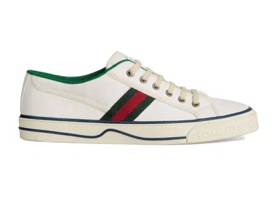 Pre-owned Gucci Men's  Tennis 1977 Mini Gg Sneakers In White