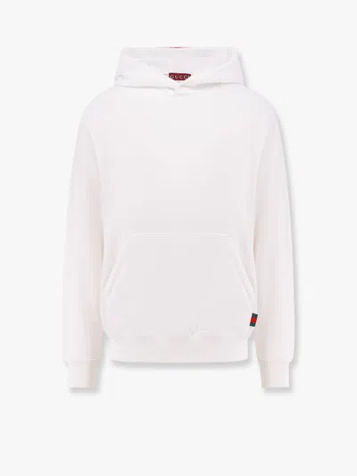 GUCCI GUCCI MEN COTTON SWEATSHIRT WITH LOGO ON THE BACK