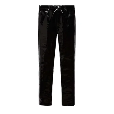 Pre-owned Gucci Men's  Vinyl Pant In Black