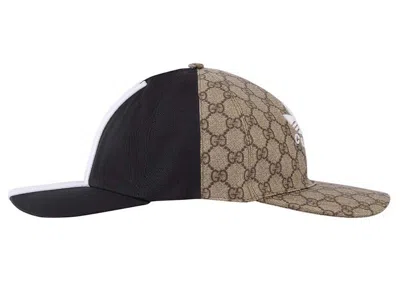 Pre-owned Gucci Men's  X Adidas Double Sided Baseball Hat In Black/beige