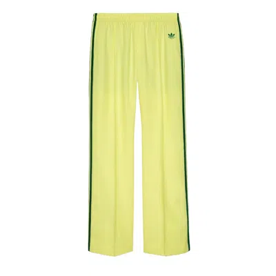 Pre-owned Gucci Men's  X Adidas Fluid Drill Pant In Light Yellow