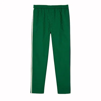 Pre-owned Gucci Men's  X Adidas Gg Monogram Trackpants In Green