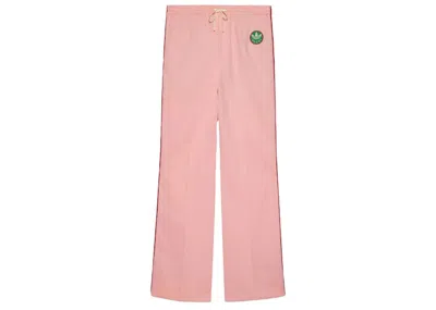 Pre-owned Gucci Men's  X Adidas Jersey Pant In Pink