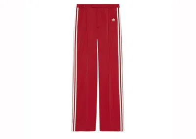 Pre-owned Gucci Men's  X Adidas Side Strap Pants In Red